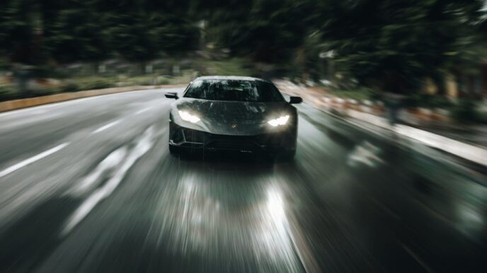 Persona al volante de un automóvil